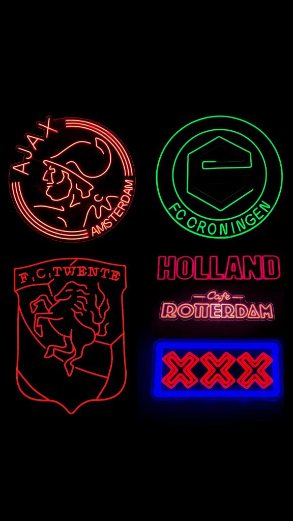 DIVERSE VOETBALCLUBS LED NEON SIGN, Verzamelen, Niet ingevuld, Lichtbak of (neon) lamp, Niet ingevuld, Nieuw
