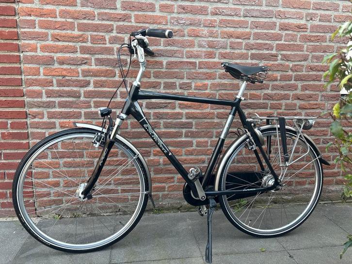 Multicycle herenfiets met 5 versnellingen en Brooks zadel, Fietsen en Brommers, Fietsen | Heren | Herenfietsen, Zo goed als nieuw
