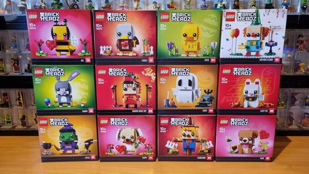 Diverse lego brickheadz, zie foto en tekst., Kinderen en Baby's, Speelgoed | Duplo en Lego, Ophalen, Ongeopend/sealed, BrickHeadz