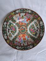 Antieke Chinese schaal Rose Mandarin, Ophalen of Verzenden