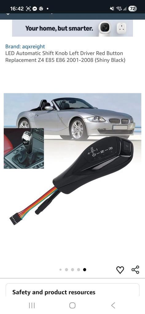 LED Automatische Schakelknop Z4 E85 E86 E83 X 3 2001-2008, Auto-onderdelen, Transmissie en Toebehoren, BMW, Ophalen of Verzenden