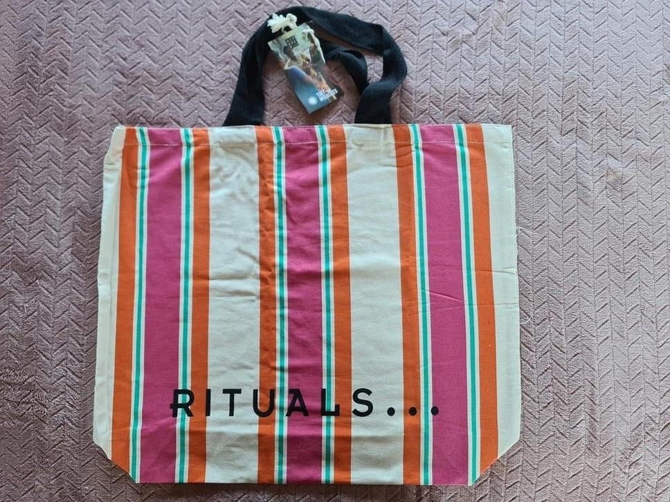 Rituals strandtas - Nieuw beach bag, Ophalen of Verzenden, Nieuw, Overige kleuren, 30 cm of meer
