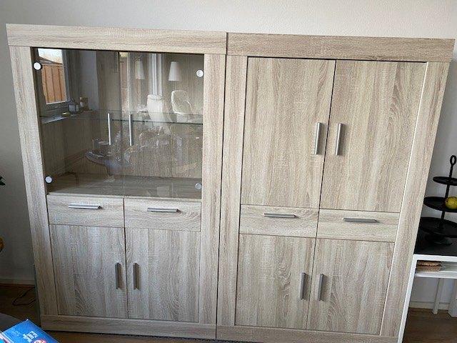 Nette Wandkasten voor kamer of keuken, Huis en Inrichting, Kasten | Wandmeubels, Ophalen, Met deur(en), Zo goed als nieuw, Minder dan 150 cm
