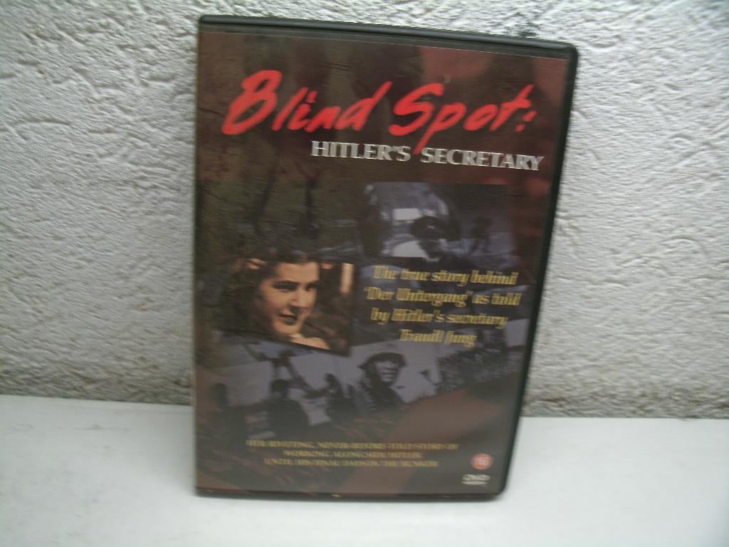 dvd 212b blind spot hitler's secretary, Alle leeftijden, Ophalen of Verzenden, Zo goed als nieuw