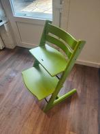 Stokke Tripp Trapp kinderstoel - Groen, Kinderen en Baby's, Kinderstoelen, Ophalen of Verzenden, Gebruikt, Meegroeistoel, Aanschuifbaar