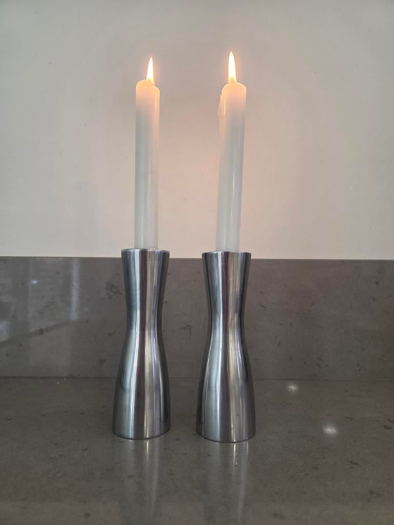 Set IKEA Erika Pekkari kandelaars 14 cm, Huis en Inrichting, Woonaccessoires | Kandelaars en Kaarsen, Overige materialen, Ophalen of Verzenden