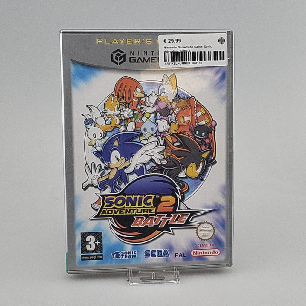 Nintendo GameCube Game: Sonic Adventure Battle 2, Spelcomputers en Games, Games | Nintendo GameCube, Nintendo, Zo goed als nieuw