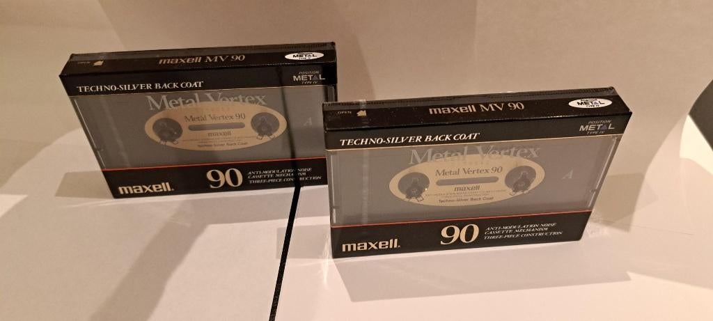 Maxell Vertex (1X)  IN SEAL MINT STAAT, Cd's en Dvd's, Cassettebandjes, 2 t/m 25 bandjes, Overige genres, Ophalen of Verzenden