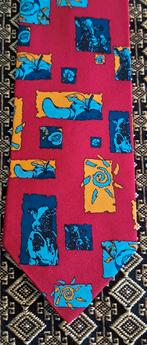 Menken van Grieken stropdas rood kleurrijk Wassenaar, Ophalen of Verzenden, Nieuw, Gebruiksvoorwerp