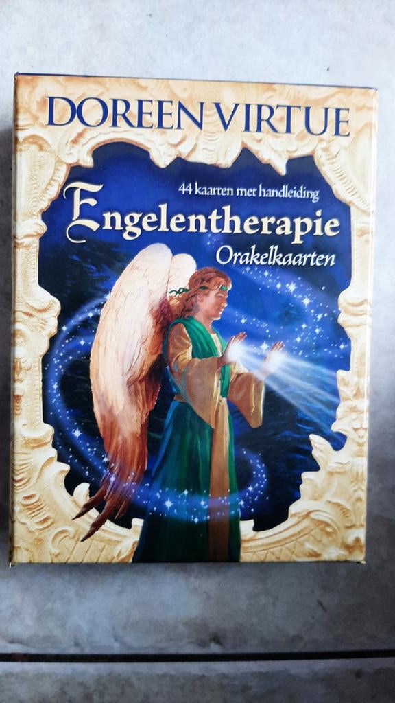 Doreen Virtue - Engelentherapie Orakelkaarten, Boeken, Ophalen, Tarot of Kaarten leggen, Overige typen, Zo goed als nieuw