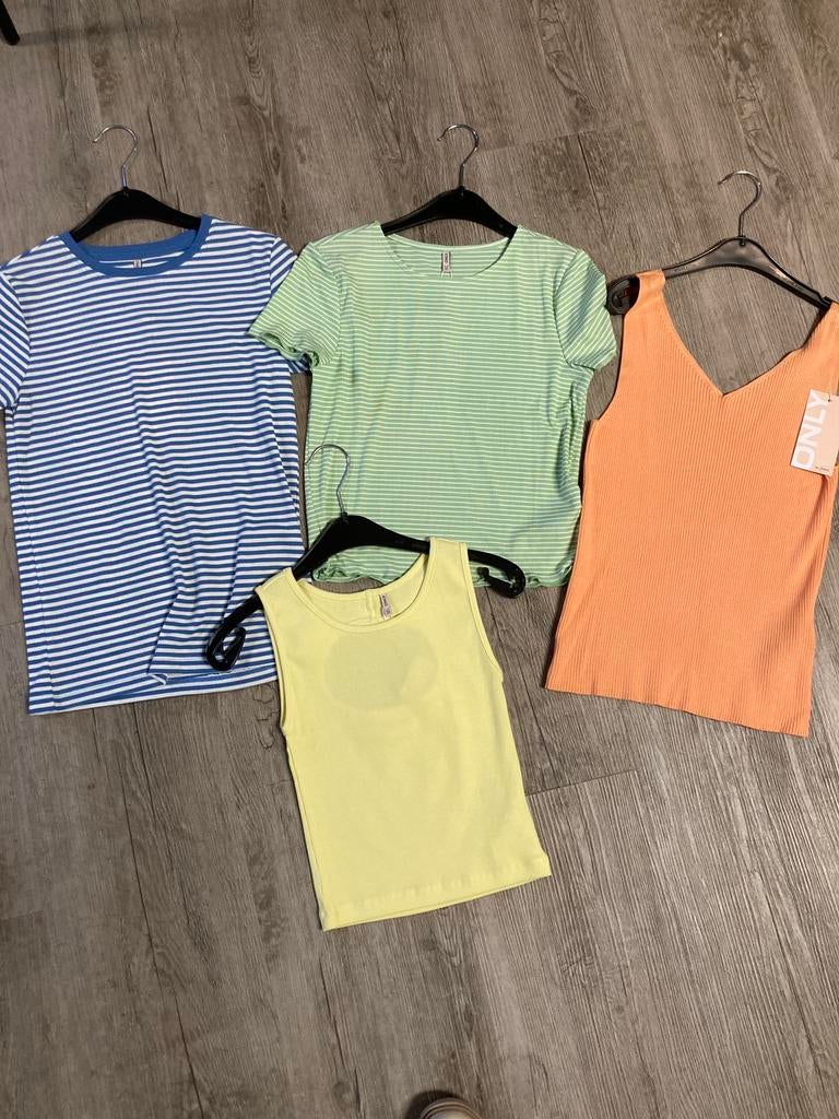 ONLY 4 shirtjes nieuw mt 146-152, Kinderen en Baby's, Kinderkleding | Maat 146, Ophalen of Verzenden, Nieuw, Meisje, Shirt of Longsleeve