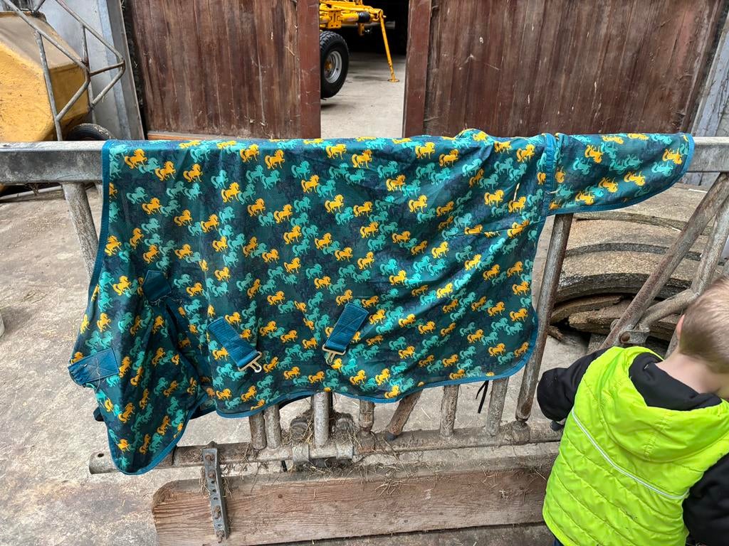 Vliegendeken 115 shetlander, Dieren en Toebehoren, Paarden en Pony's | Dekens en Dekjes, Ophalen of Verzenden, Zo goed als nieuw