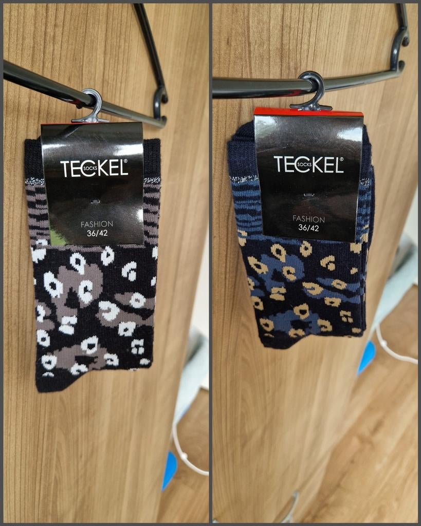 Sokken, 2 paar, NIEUW, Sokken en Kniesokken, Blauw, Nieuw, Ophalen of Verzenden