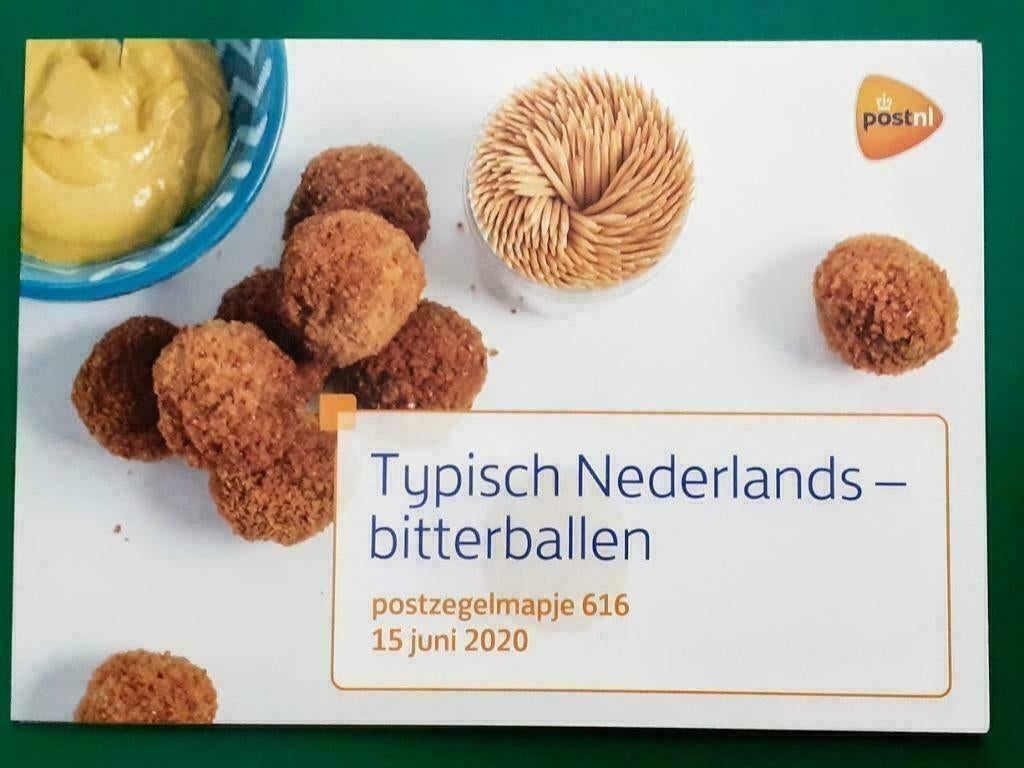 Postzegelmapje 616 - Typisch NL Bitterballen, Verzenden, Na 1940, Postfris
