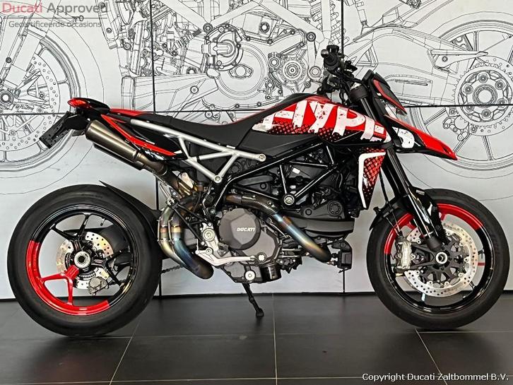 Ducati HYPERMOTARD 950 RVE (bj 2023), Motoren, Motoren | Ducati, Bedrijf, SuperMoto, meer dan 35 kW
