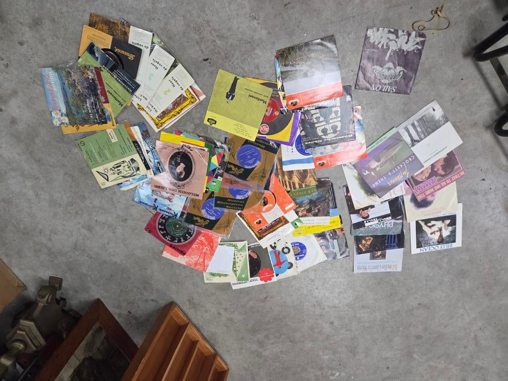 Partij vinyl singles, Ophalen of Verzenden, Gebruikt, Overige formaten