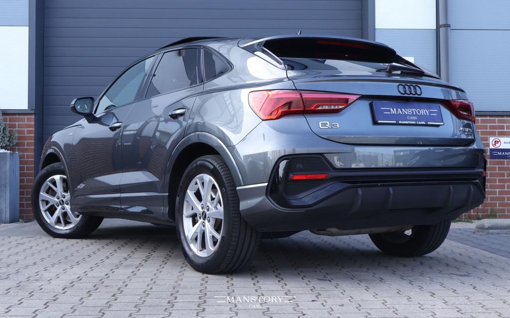 Audi Q3 Sportback 45 TFSI quattro S-Line, Auto's, Automaat, Gebruikt, 1984 cc, 245 pk