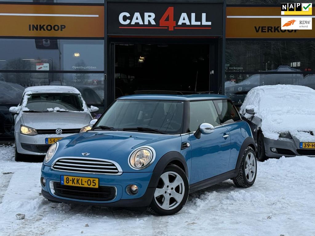 Mini Mini 1.6 One Holland Street PANO/NAVI/APK 22-5-26/ZEER, Auto's, Voorwielaandrijving, Gebruikt, 4 cilinders, Lichtsensor