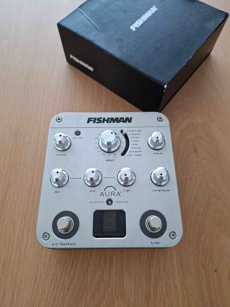 Fishman Aura Spectrum DI - Akoestische Voorversterker/DI, Ophalen of Verzenden, Gebruikt, Equalizer