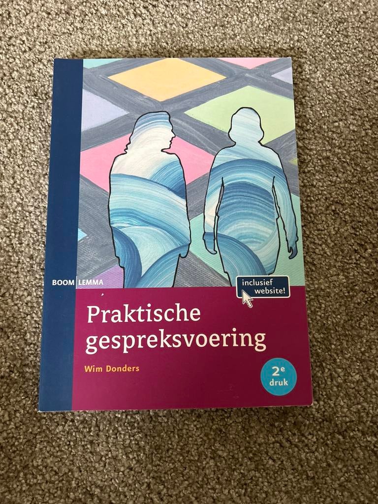 Praktische gespreksvoering - Wim Donders (2e druk 2014), Ophalen of Verzenden, Gamma, Zo goed als nieuw, HBO