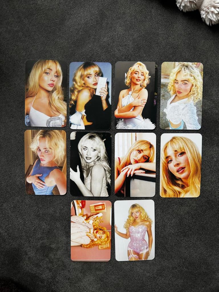 Sabrina Carpenter Foto Kaarten Set - Diverse Afbeeldingen, 1980 tot heden, Foto, Nieuw, Ophalen of Verzenden