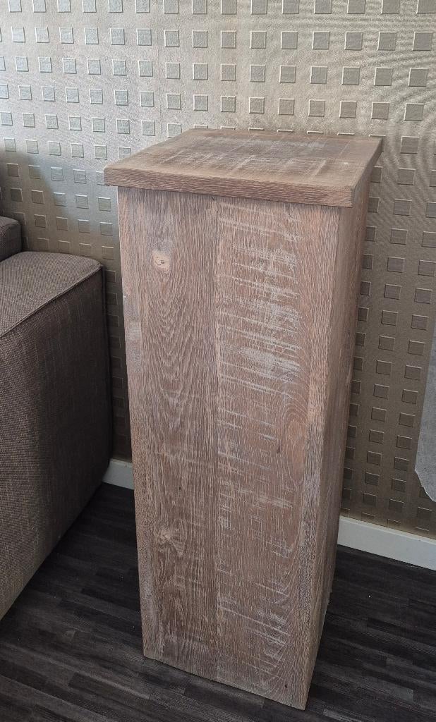 Eikenhouten pilaar/ zuil, Ophalen, Gebruikt