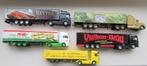 5 miniatuur vrachtwagens, Overige merken, 1:50 of kleiner, Ophalen of Verzenden, Zo goed als nieuw