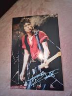 Gesigneerde foto Keith Richards met COA, 1980 tot heden, Foto, Ophalen of Verzenden, Zo goed als nieuw