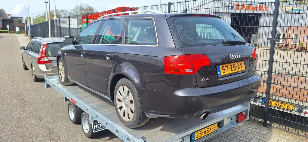 Audi A4 2.0 96KW Avant 2008 Grijs, Voorwielaandrijving, 730 kg, 4 cilinders, 1984 cc