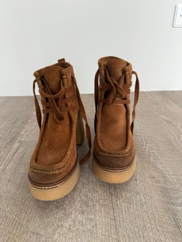 Sam Edelman laarsjes mt. 37, Kleding | Dames, Hoge laarzen, Ophalen of Verzenden, Zo goed als nieuw, Sam Edelman