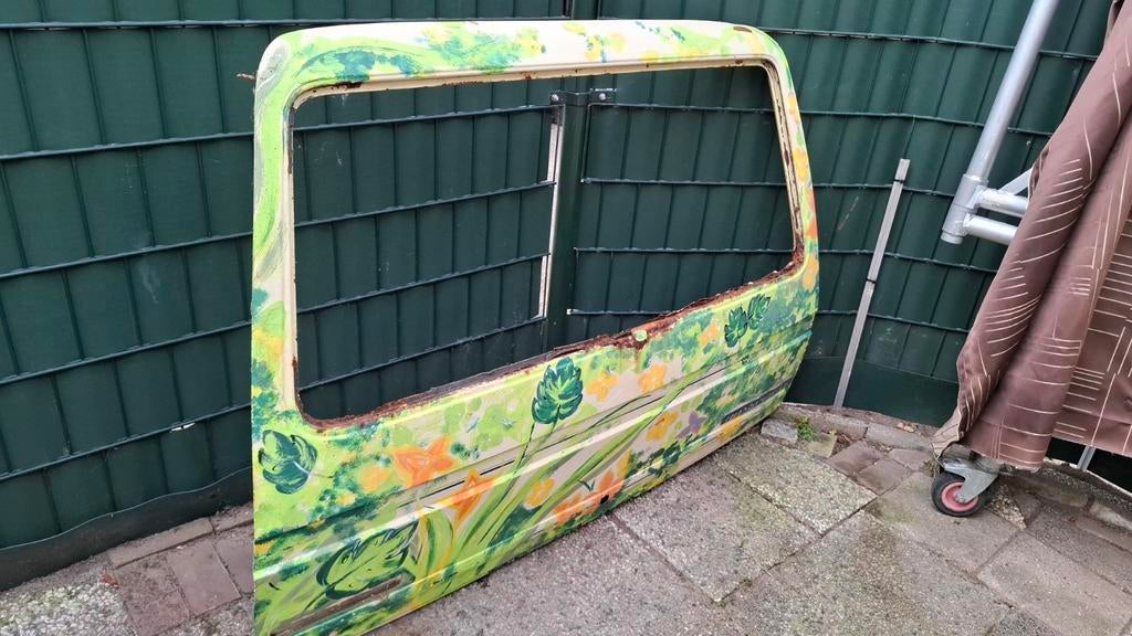 Tekoop achterklep en schuifdeur met werk vw t3, Auto-onderdelen, Ophalen, Voor, Volkswagen, Achterklep