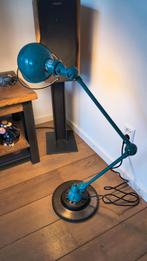 Industriële Jielde werkplaats lamp op remschrijf., Ophalen, Gebruikt, 50 tot 75 cm, Metaal