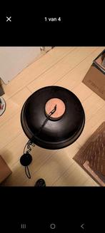Zwarte hanglamp, zware kwaliteit, doorsnee 62 cm, Huis en Inrichting, Gebruikt, 50 tot 75 cm, Industrieel, Modern, Ophalen of Verzenden