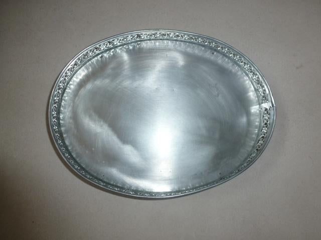 36 zilveren schaaltjes ovaal 28 x 23 x 3,5 cm voor bloemstuk, Ophalen of Verzenden, Nieuw