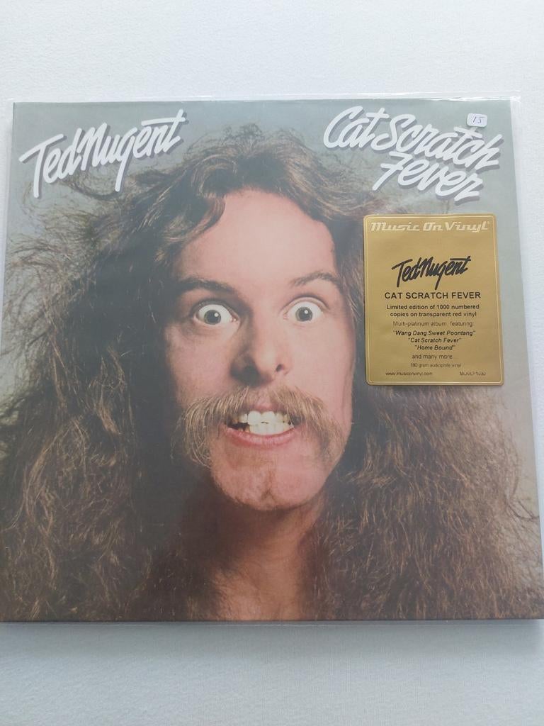 Ted Nugent - Cat scratch fever, Cd's en Dvd's, Vinyl | Hardrock en Metal, Ophalen of Verzenden, Zo goed als nieuw
