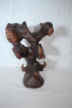 houtsnijwerk big five, Ophalen