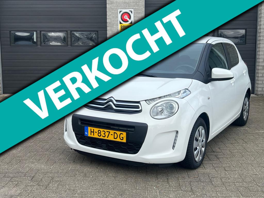 Citroen C1 1.0 VTi Feel *Airco*2020*NAP*NWAPK*, Voorwielaandrijving, Stof, Gebruikt, Euro 6