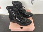 Lak boots maat 39 ZGAN, Kleding | Dames, Schoenen, Ophalen of Verzenden, Zo goed als nieuw, Zwart