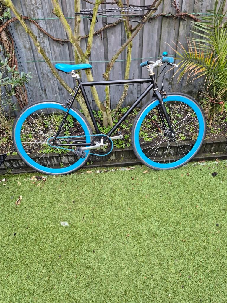 Flex heren racefiets blauw, Ophalen of Verzenden