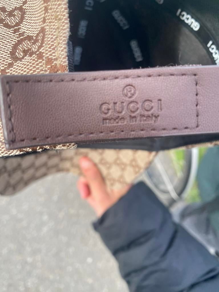 Mooie Gucci pet, Kleding | Dames, Hoeden en Petten, Ophalen of Verzenden, Gedragen, One size fits all, Pet