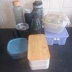 Diverse waterflessen en voorraaddozen, Kunststof, Ophalen of Verzenden, Meerkleurig, Overige typen