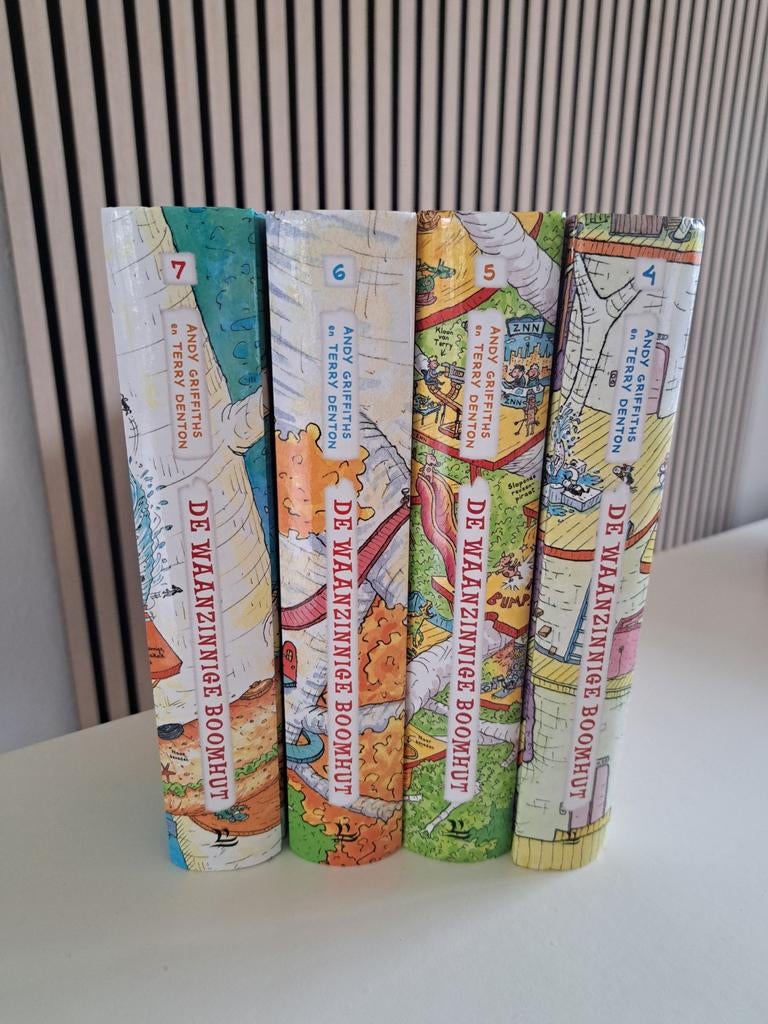 Waanzinnige boomhut boeken - deel 4 , 5 , 6 en 7, Ophalen of Verzenden, Zo goed als nieuw, Fictie algemeen