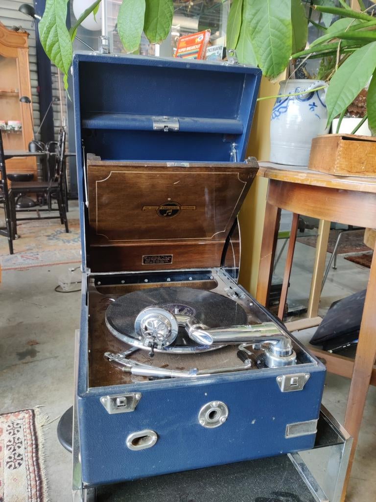 Columbia Grafonola platenspeler, Gebruikt, Ophalen, Overige merken, X