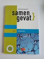 Samengevat scheikunde Havo, Boeken, Schoolboeken, Ophalen, Zo goed als nieuw, HAVO, Scheikunde