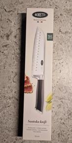 Boretti Santoku knife 18 cm, Huis en Inrichting, Keuken | Bestek, Ophalen, Nieuw, Rvs of Chroom