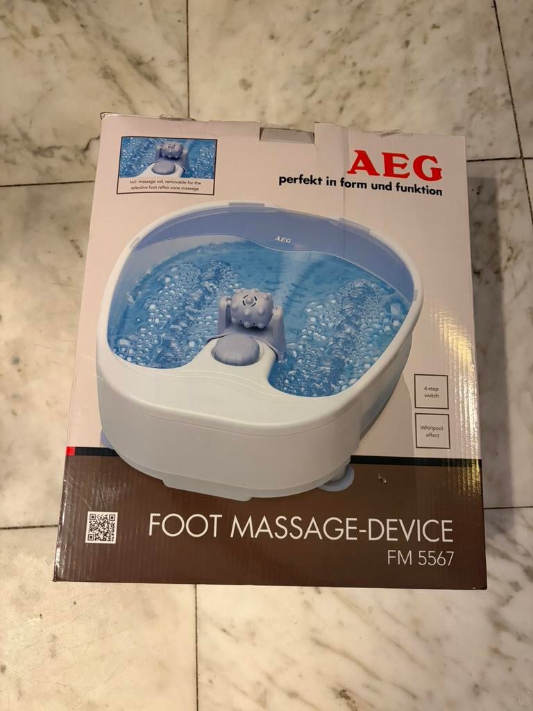 Voetmassage bad, Ophalen of Verzenden, Zo goed als nieuw, Apparaat