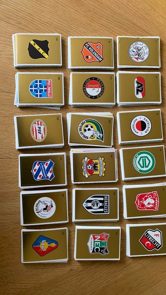 Voetbalplaatjes en tattoo’s PLUS Eredivisie, Ophalen of Verzenden