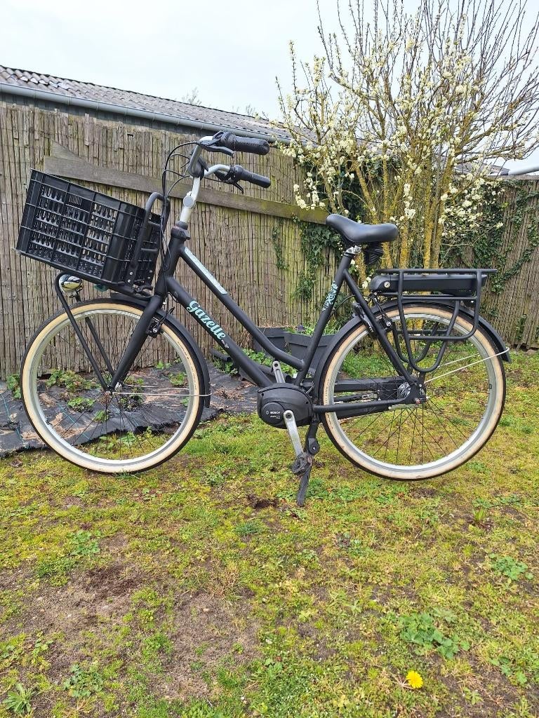 Gazelle Miss Grace C7+ midden motor Bosch grote maat, Ophalen, Velgrem, Versnellingen, 56 cm of meer