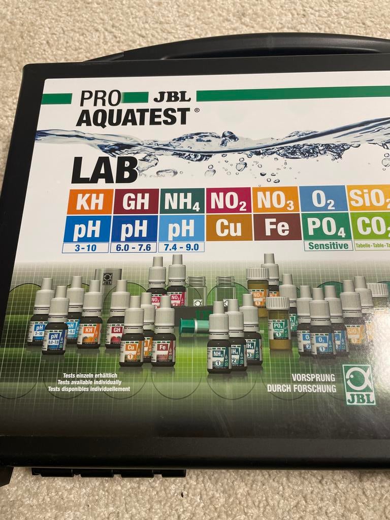 Professionele aquatest voor aquarium., Dieren en Toebehoren, Vissen | Aquaria en Toebehoren, Ophalen of Verzenden, Zo goed als nieuw