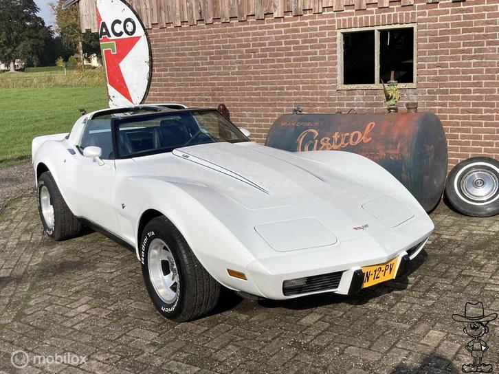 Chevrolet USA Corvette C3 v8 Targa 1979, Auto's, Chevrolet, Bedrijf, Te koop, Corvette, Benzine, Coupé, Automaat, Origineel Nederlands